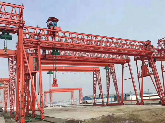 Beam lifting machine