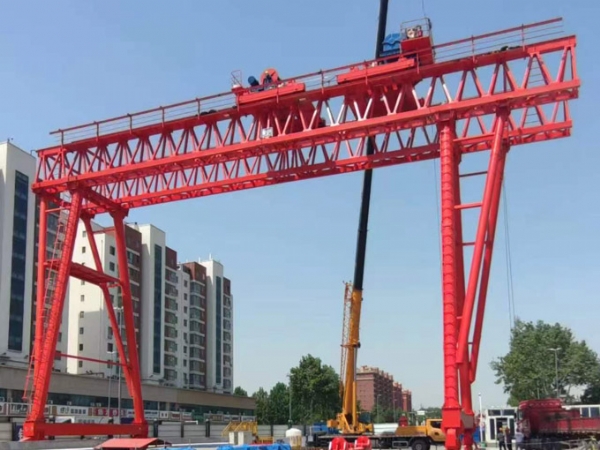 Beam lifting machine