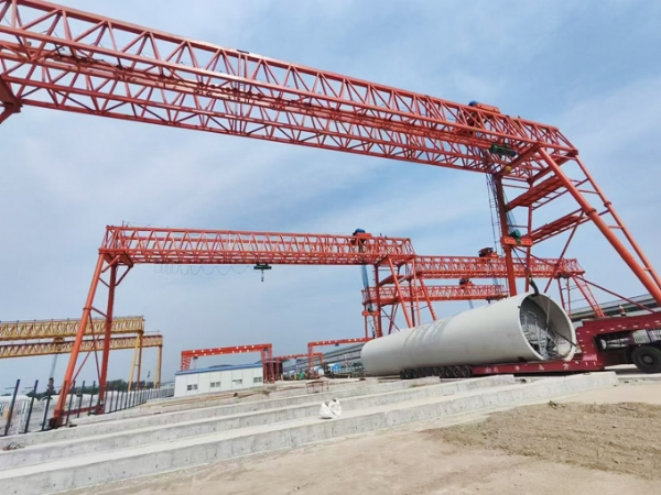 Beam lifting machine