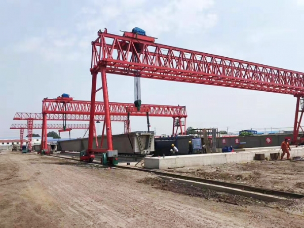 Beam lifting machine
