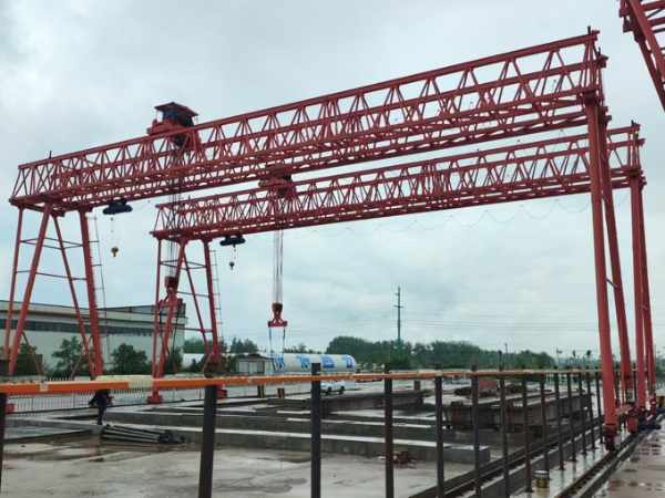 Beam lifting machine